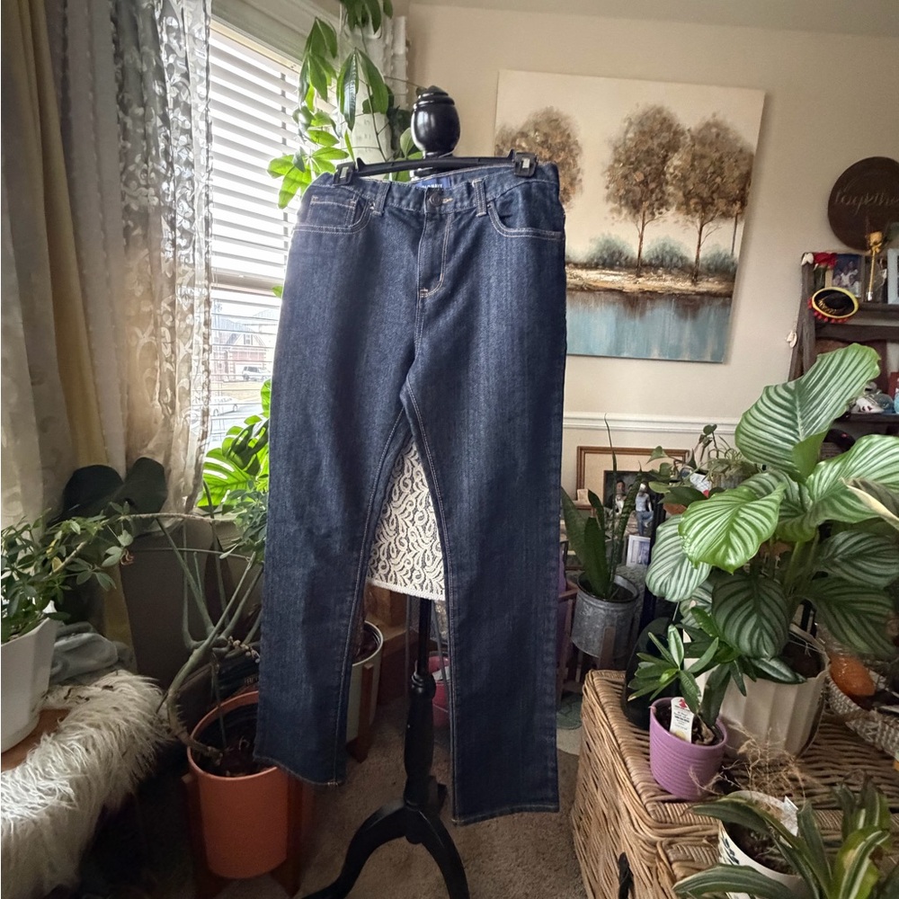 EUC Boys Old Navy Dark Blue Straight Leg Jeans